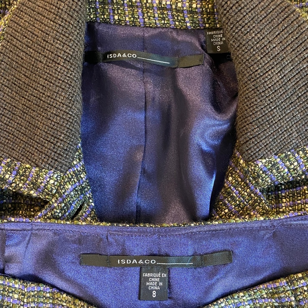 ISDA & CO tweed suit with fringe - Picture 6 of 7